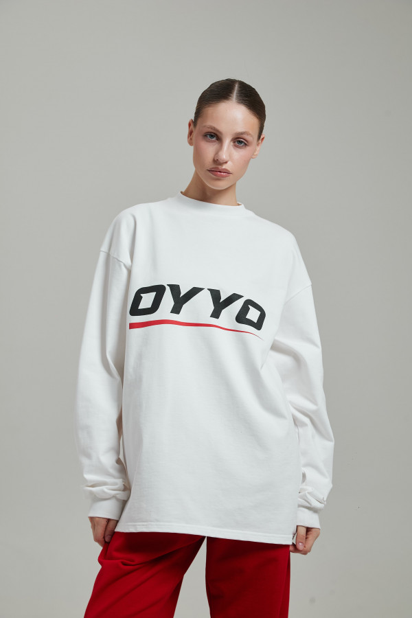 Лонгслив OYYO RACER RED белый S