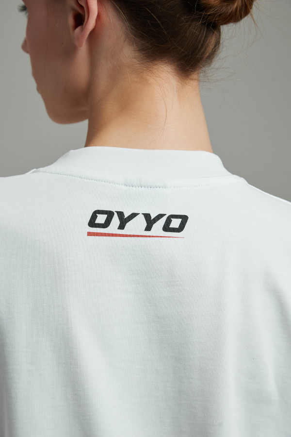 Лонгслив OYYO RACER RED белый S