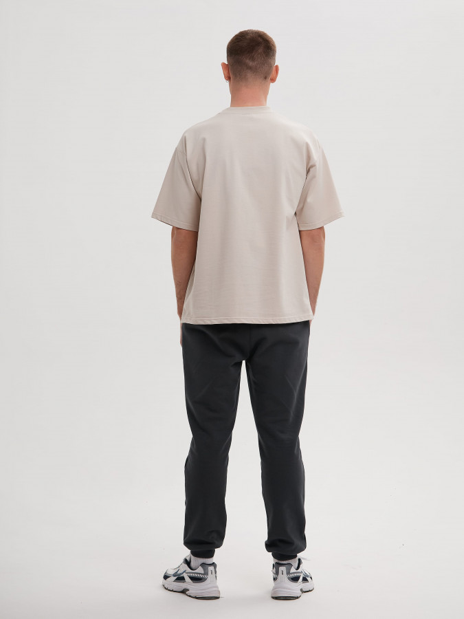 Футболка OYYO CLOTHES бежевая M
