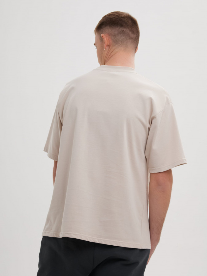 Футболка OYYO CLOTHES бежевая M