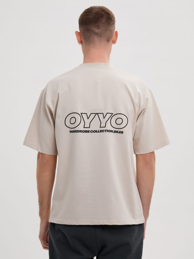 Футболка OYYO 2K25 бежевая M