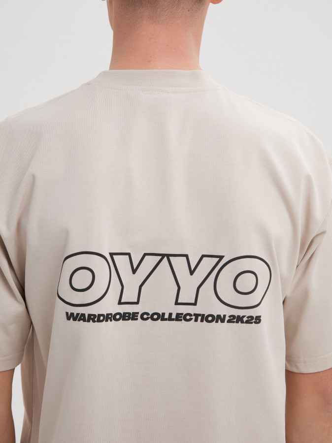 Футболка OYYO 2K25 бежевая M