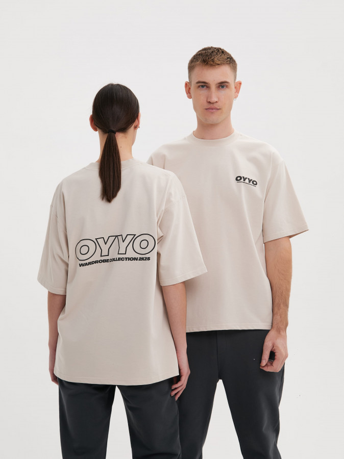 Футболка OYYO 2K25 бежевая M