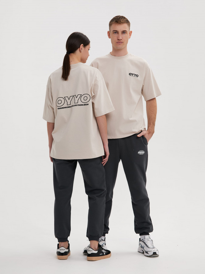 Футболка OYYO 2K25 бежевая M