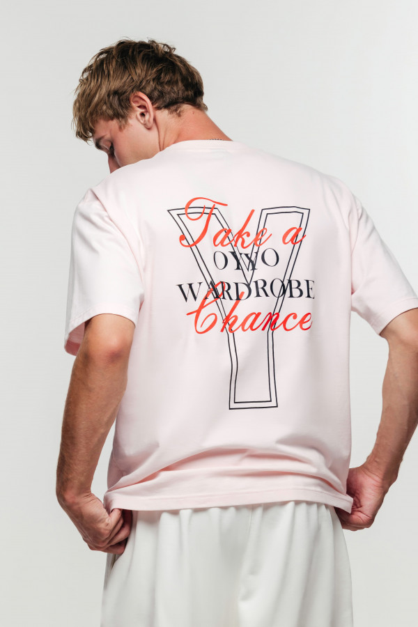Футболка OYYO CHANCE светло-розовый (L)