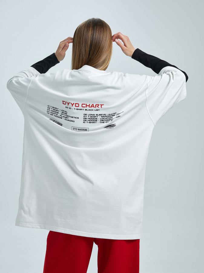 Футболка OYYO CHART белая L