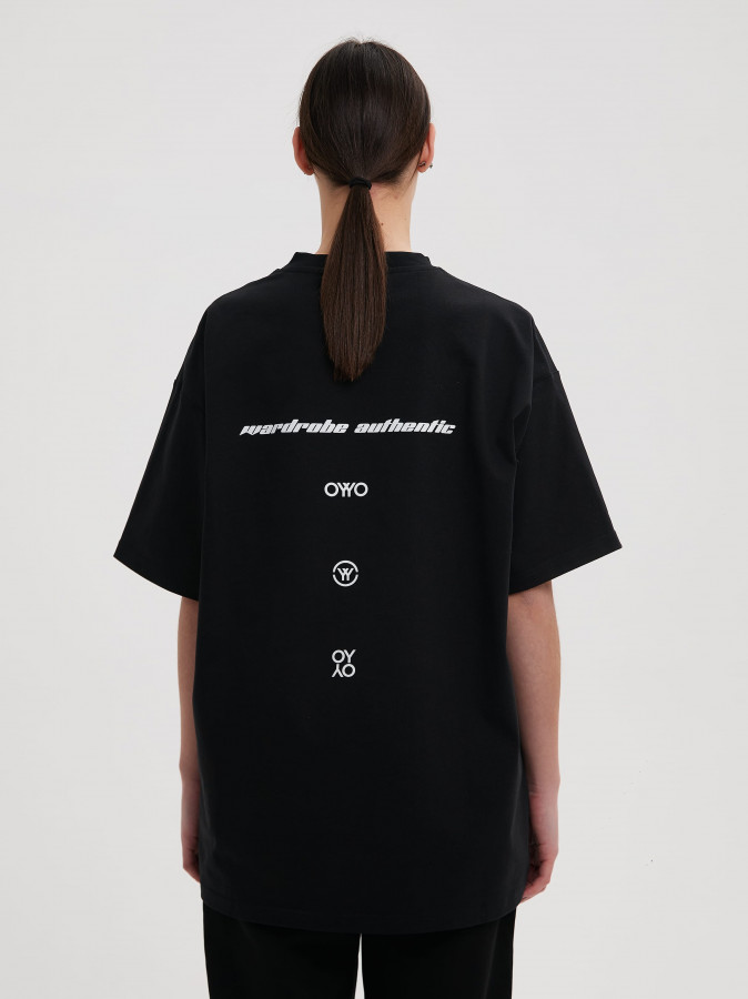 Футболка OYYO CLO черная L