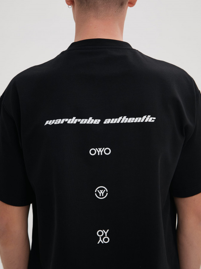Футболка OYYO CLO черная L