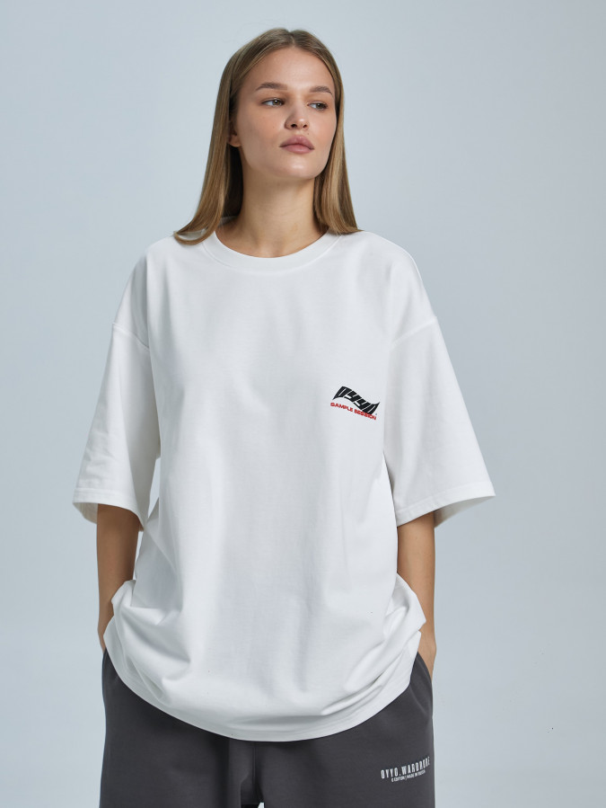 Футболка OYYO SAMPLE SESSION белая M