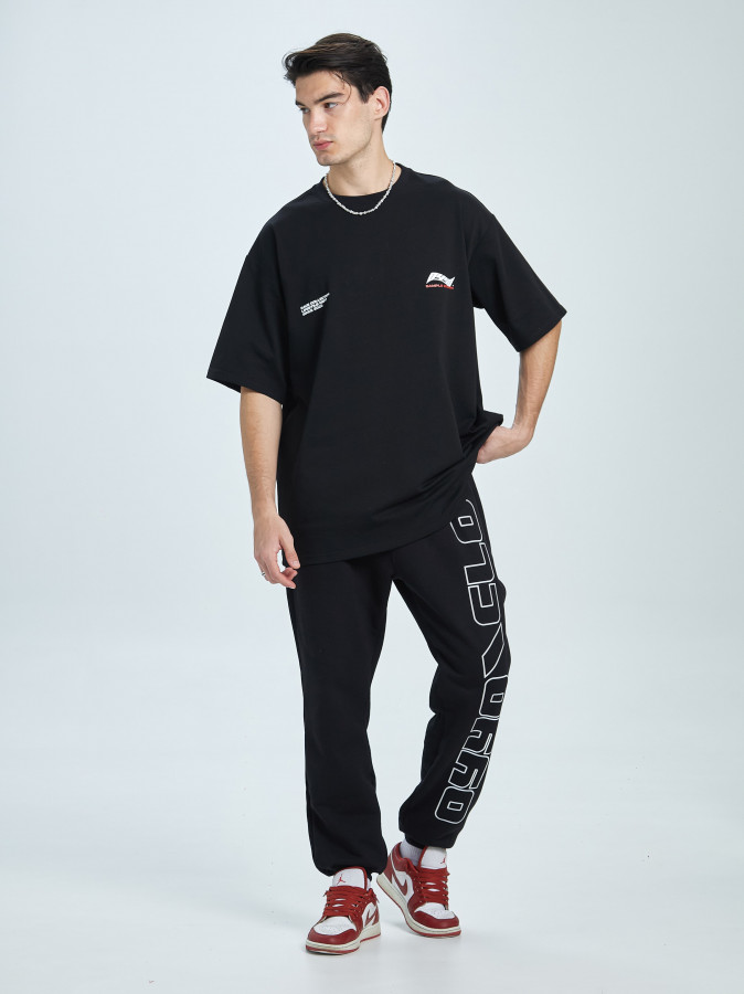 Футболка OYYO SAMPLE SESSION черная XL
