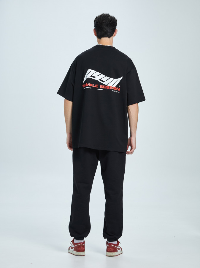 Футболка OYYO SAMPLE SESSION черная XL