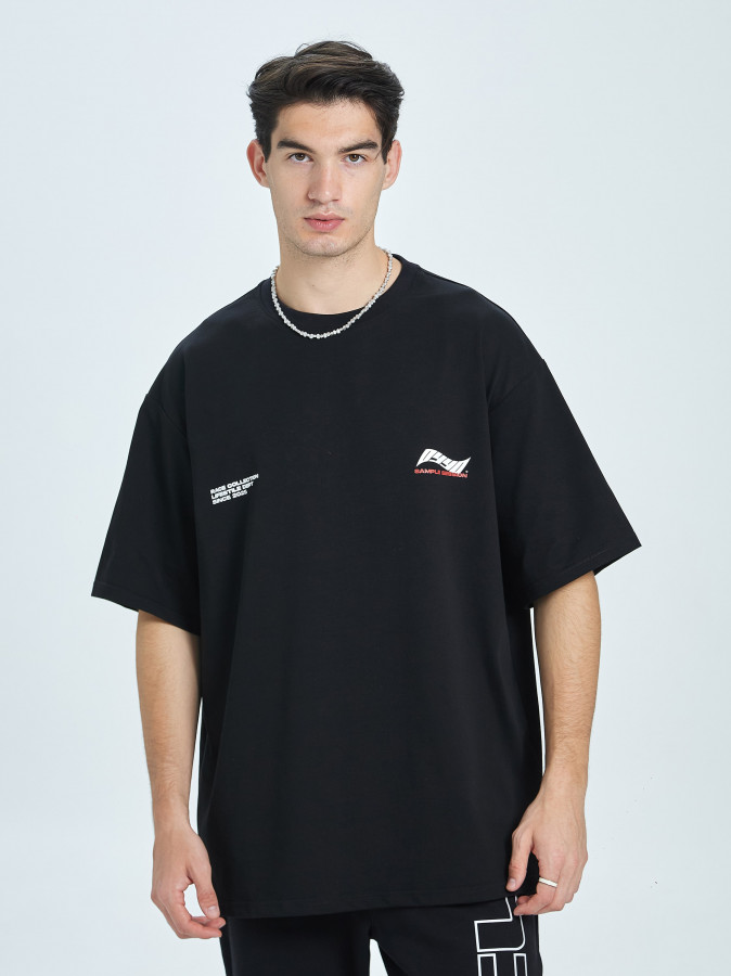 Футболка OYYO SAMPLE SESSION черная XL