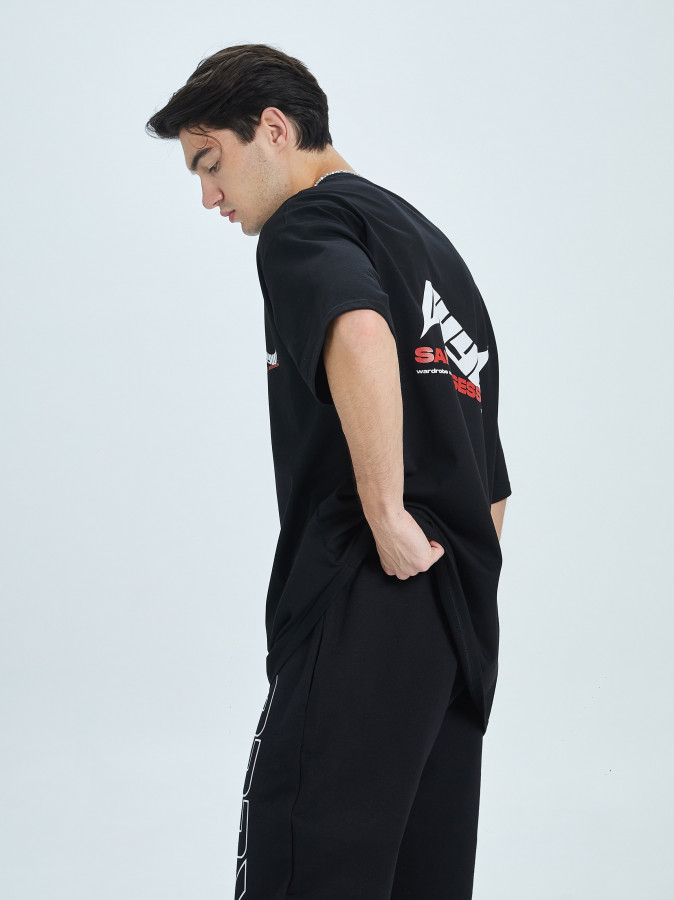 Футболка OYYO SAMPLE SESSION черная XL