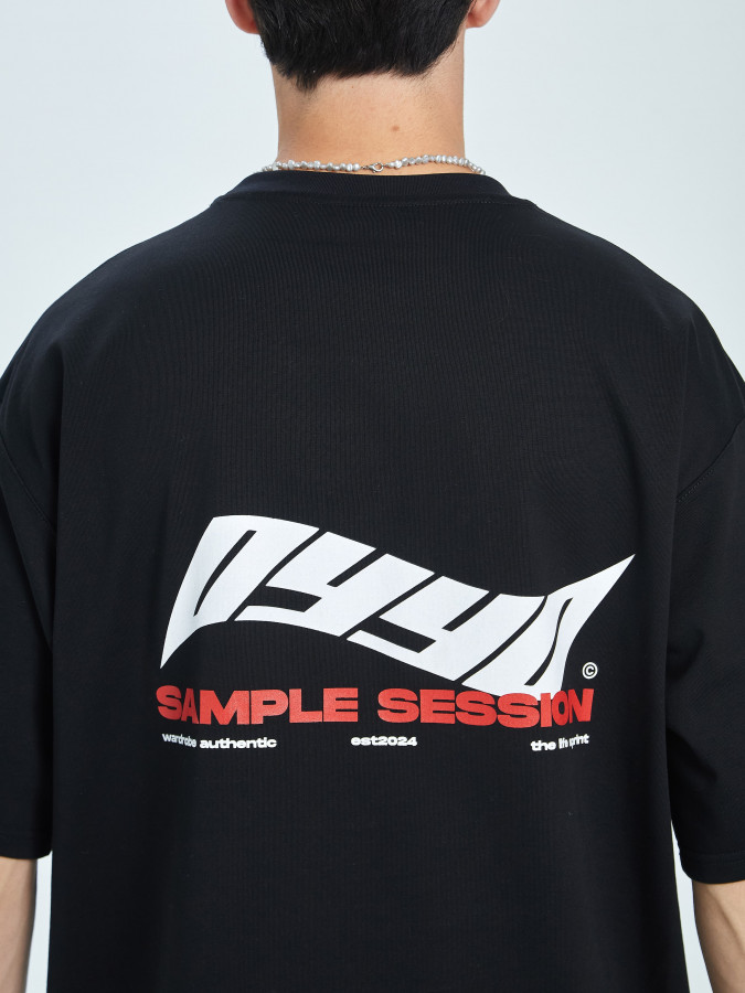 Футболка OYYO SAMPLE SESSION черная XL