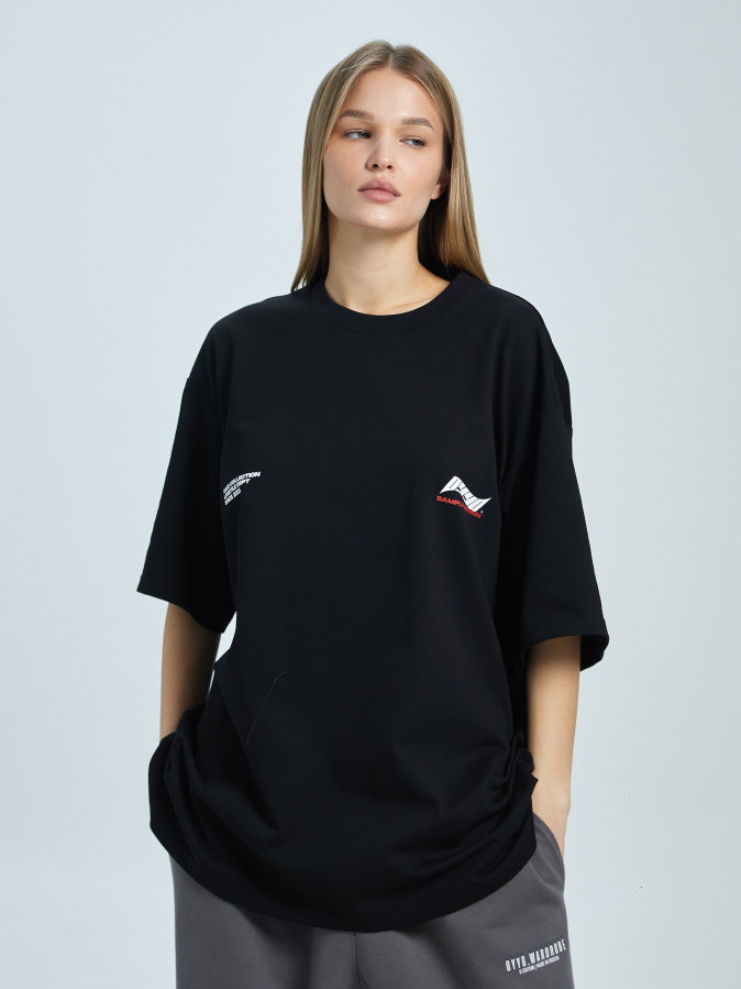 Футболка OYYO SAMPLE SESSION черная XL