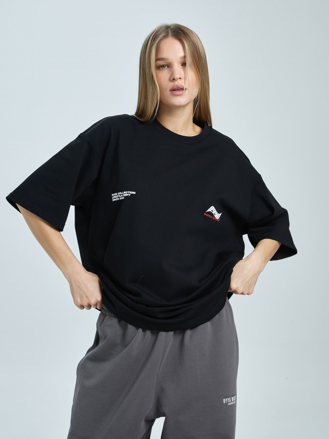 Футболка OYYO SAMPLE SESSION черная XL