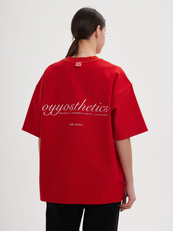 Футболка OYYOSTHETICS красная L
