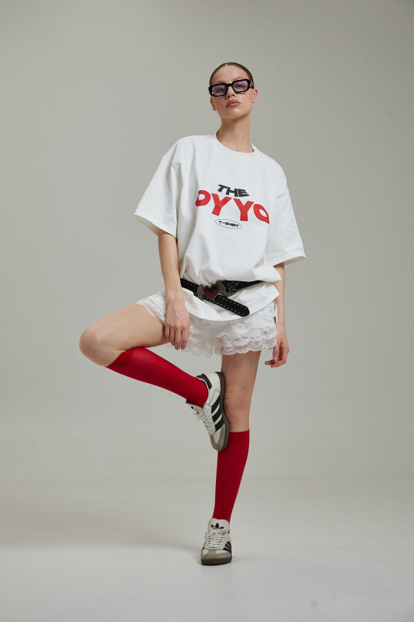 Футболка OYYO THE OYYO RED белая M