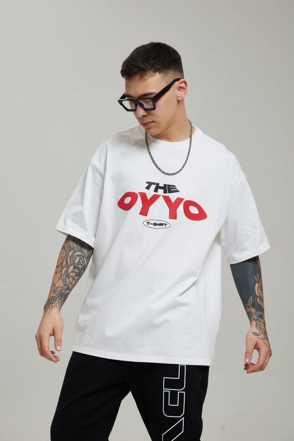 Футболка OYYO THE OYYO RED белая M