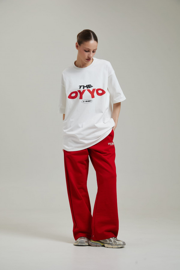 Футболка OYYO THE OYYO RED белая M