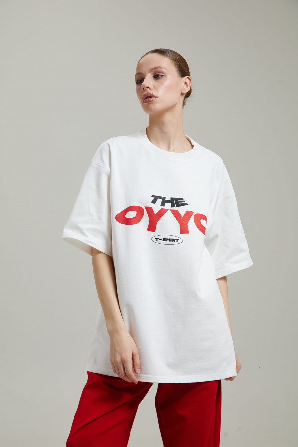 Футболка OYYO THE OYYO RED белая M