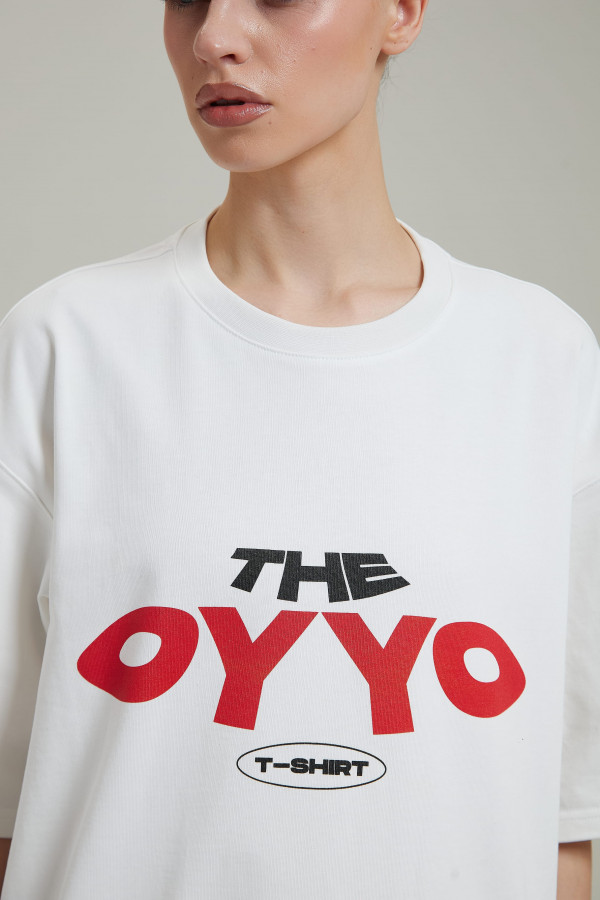 Футболка OYYO THE OYYO RED белая M