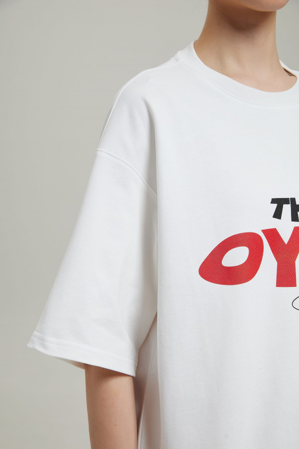 Футболка OYYO THE OYYO RED белая M