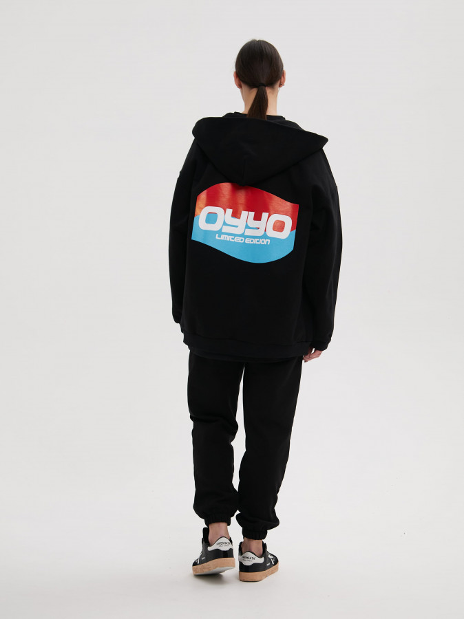 Зип худи OYYO COOL черный (L)