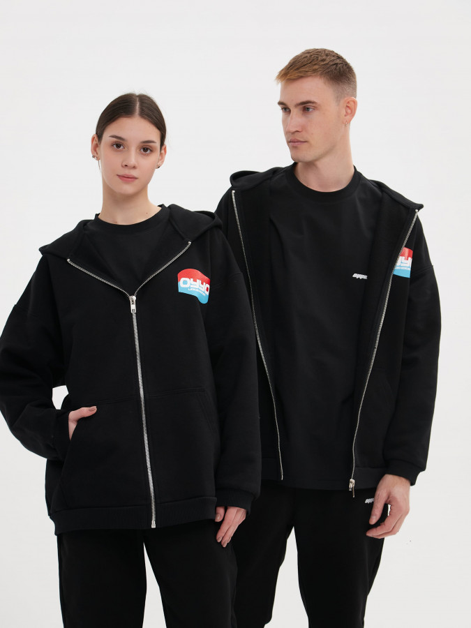 Зип худи OYYO COOL черный (L)