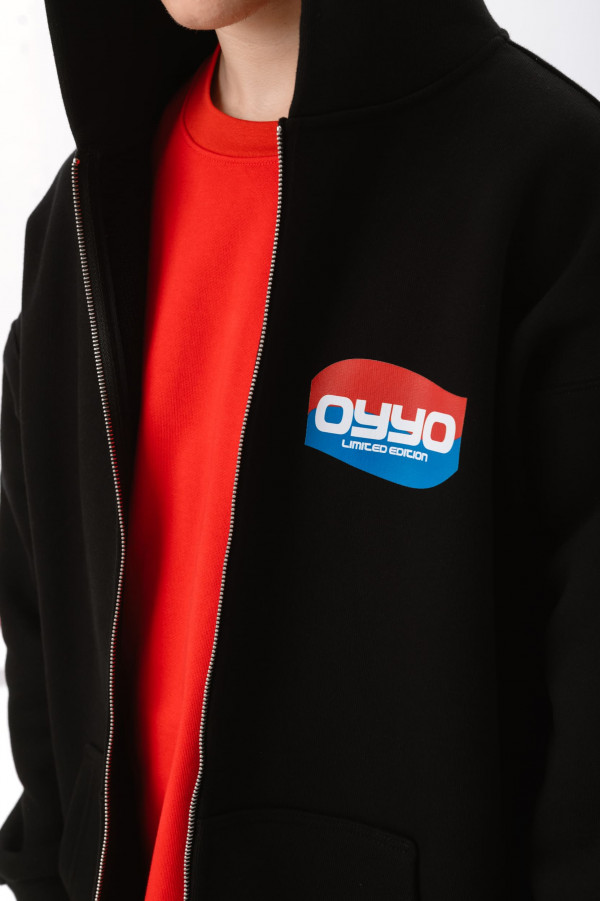 Зип худи OYYO COOL черный (L)