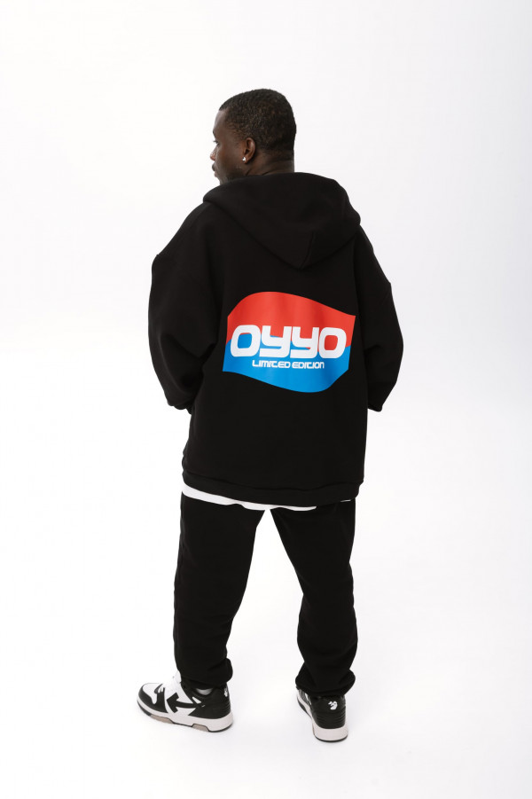 Зип худи OYYO COOL черный (L)