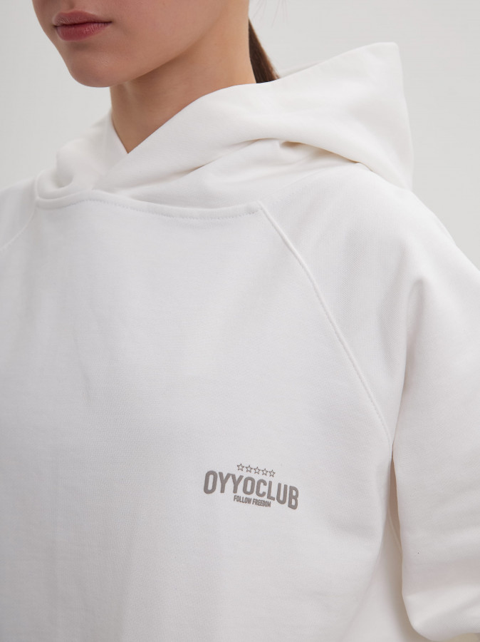 Худи OYYO CLUB белый (L)