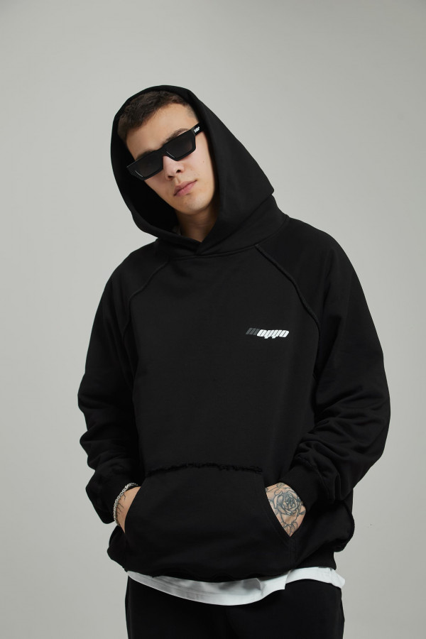 Худи OYYO WARDROBE REVERSE черный (L)