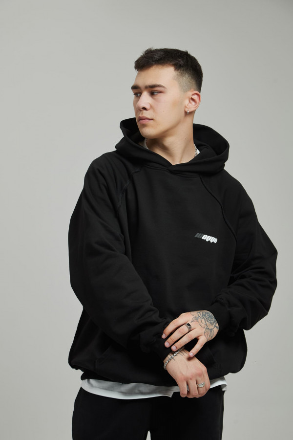 Худи OYYO WARDROBE REVERSE черный (L)
