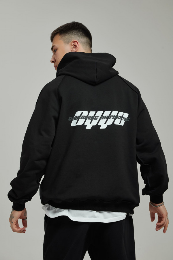 Худи OYYO WARDROBE REVERSE черный (L)