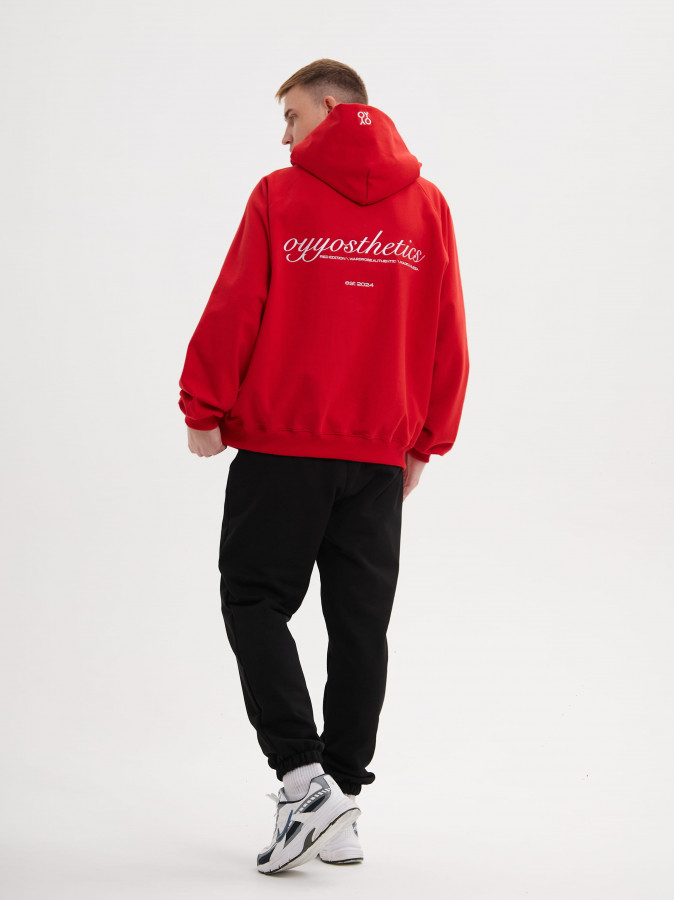 Худи OYYOSTHETICS красный L