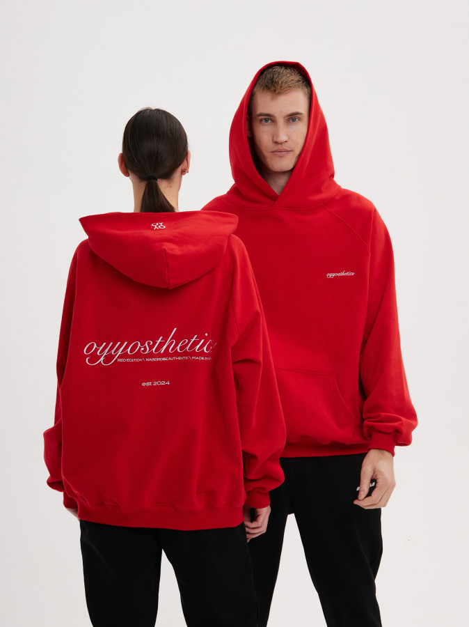 Худи OYYOSTHETICS красный L