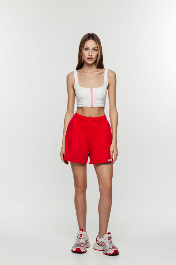 Шорты OYYO WOMEN BASE красные (XS)