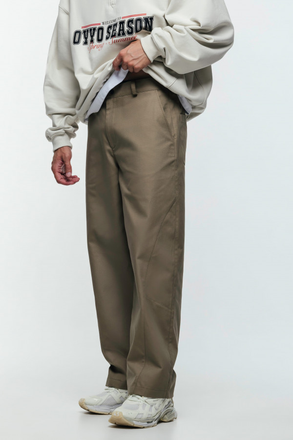  Брюки OYYO WARDROBE хаки (XL)